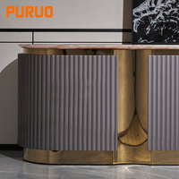 Mueble de TV Moderno Puruo para Sala de Estar, Apartamento y Hotel - Muebles de Madera Personalizables Directo de Fábrica