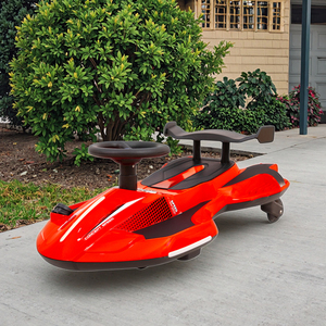 12V 4 <b>Wheels</b> Ride-On Kids Car Gravity Steering Unique Shape <b>Plastic</b> Material Music Function Ages 3-8 Unisex - Product Image 4