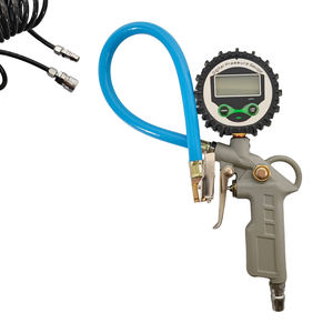 Gonfleur de pneus numérique portable et manomètre - Testeur précis pour pneus de voiture, moto, vélo - Product Image 3