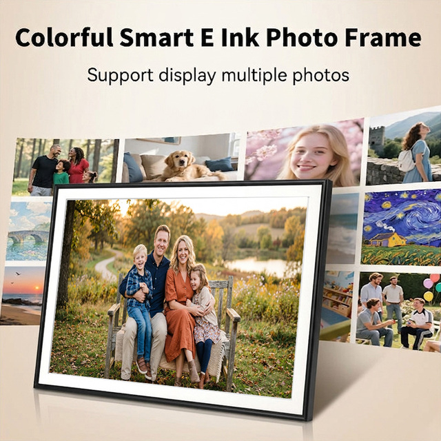 Large Size Art Screen Picture NFT Display Gallery Wallet Crypto Digital E-Ink Photo Frame Gift XINPAI Classic Valentine's Day