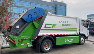 זול בשימוש 8 מטר מעוקב 15m3 20m3 20 מ "מ דיזל חשמלי 4 x2 משאית אשפה - Product Image 4