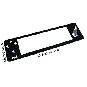 Cadre de <span class=keywords><strong>plaque</strong></span> <span class=keywords><strong>d</strong></span>'<span class=keywords><strong>immatriculation</strong></span> imprimé couleur taille Amérique du Sud pour le Pérou - Product Image 4