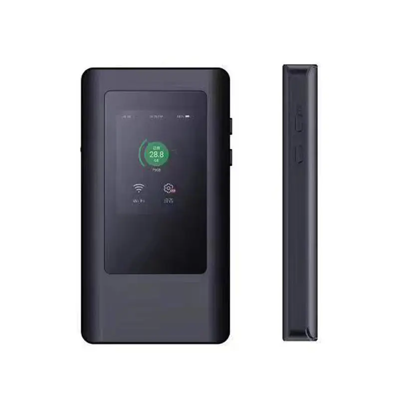 듀얼 밴드 1200Mbps 미니 wifi6 5g 라우터 4400 mAh 폴리머 배터리 5g 와이파이 라우터 SIM 카드 슬롯