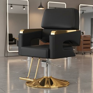 Sillón de Peluquería Moderno con Elevación para Corte de Cabello, Silla de Salón de Belleza Profesional para Mujeres, Equipo de Peluquería, Silla de Barbería - Product Image 5