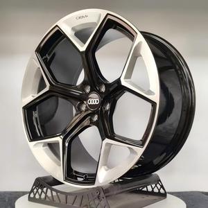 Nouvelles jantes forgées 18-26 pouces légères, à formage par flux, multi-branches, certifiées VIA/JWL, compatibilité OEM/universelle, personnalisées pour la série Audi - Product Image 1