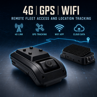 Caméra de véhicule 4G GPS à double objectif avec contrôle par application Wi-Fi, surveillance du conducteur ADAS, suivi de flotte BSD pour camions, bus et taxis