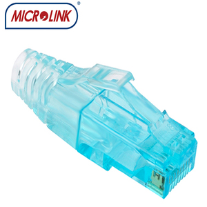 <span class=keywords><strong>Conector</strong></span> macho con <span class=keywords><strong>pata</strong></span> de garra, enchufe modular colorido ez, paso a través, Cat6, Cat5e, 8p8c, ethernet, krone, rj45 - Product Image 2