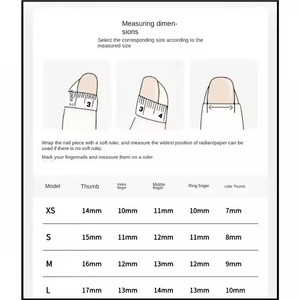 Ms.Miemie 10 <span class=keywords><strong>Uñas</strong></span> Postizas Hechas a Mano Estilo Francés, <span class=keywords><strong>Largas</strong></span>, con Líneas <span class=keywords><strong>Azules</strong></span> <span class=keywords><strong>y</strong></span> <span class=keywords><strong>Blancas</strong></span>, Diseño Cuadrado para Dedos, Productos Terminados, <span class=keywords><strong>Uñas</strong></span> al por Mayor - Product Image 4