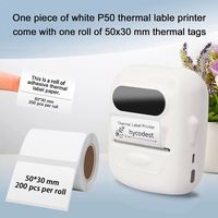 Imprimante d'étiquettes autocollantes de haute qualité 20-57 mm, imprimante portable mini sans fil mobile avec produits en stock