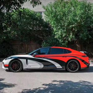 Film de changement de couleur de voiture NIKO personnalisé en PVC, design 1,52*18m, anti-rayures, résistant aux UV, auto-adhésif, couvre toute la voiture - Product Image 1