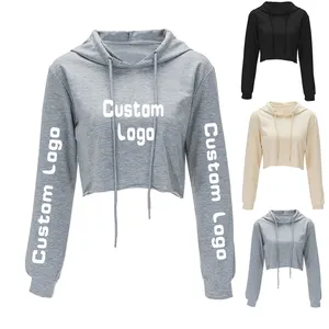 Áo Hoodie Chui Đầu Dài Tay Quyến Rũ Cho Nữ Bán Sỉ Theo Yêu Cầu 2021