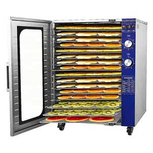 Thương mại 20 lớp thép không gỉ công suất lớn Điện hạt giống dehydrator máy thực phẩm Máy dehydrator