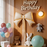 Globos de Macaron con Borlas Largas, Personalizados en Tamaño y Color, al por Mayor, para Decoración de Fotos en Cumpleaños Infantiles, Bodas y Otras Celebraciones