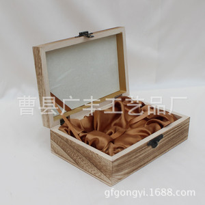 Caja de Madera para Té Pu'er, Rectangular, Tamaño Personalizable, Caja de Regalo para Empaque de Té - Product Image 5