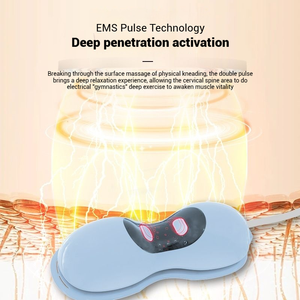 Alat Traksi Leher Servikal Perawatan Otot Trapezius yang Dapat Diisi Ulang, Nirkabel, dengan Lampu Merah, Pemanas, dan Pijat Pulsa - Product Image 4