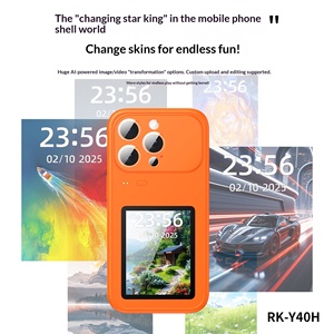 เคสโทรศัพท์มือถือหน้าจอสีสำหรับ iPhone 13 14 15 16 17 <span class=keywords><strong>Pro</strong></span> <span class=keywords><strong>Max</strong></span> 17 Air Ai - Product Image 5