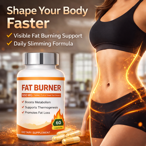 Kapsul Pembakar Lemak Label Pribadi 650mg Suplemen Penurun Berat Badan Termogenik Ekstrak Teh Hijau Penguat Metabolisme OEM ODM - Product Image 2