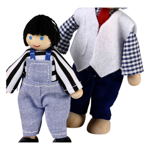Head Doll Puppet Toy Wooden Doll Hot <strong>Sale</strong> Wooden Family <strong>for</strong> <strong>Dollhouse</strong> Wooden Mini Furniture Set Toys <strong>Dollhouse</strong> High Five 1000 3+ - Product Image 4