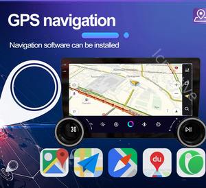 10 pollici 2 Din due manopole Android autoradio Carplay Multimedia QLED Display digitale Touch Screen Stereo Auto FM navigazione GPS - Product Image 6