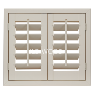 Vendita di fabbrica di alta qualità piccola finestra di legno personalizzato in PVC finestra piantagione otturatore - Product Image 4