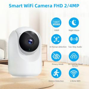 LETONDA 4MP Ultra HD Smart Rotating Wireless Security <strong>Camera</strong> for Elderly Baby and <strong>Pet</strong> Monitoring in Home Use - Product Image 6