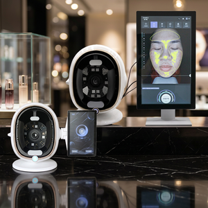 เครื่องวิเคราะห์ผิวหน้าระดับมืออาชีพ 8 โหมด ตรวจจับใบหน้าเต็มรูปแบบด้วย AI สำหรับร้านเสริมสวยและดูแลผิว - Product Image 1