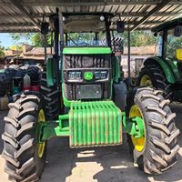 Tracteur agricole d'occasion John 6B1204, 120 CV, moteur diesel 4 cylindres, en bon état, pour exportations mondiales de tracteurs agricoles d'occasion