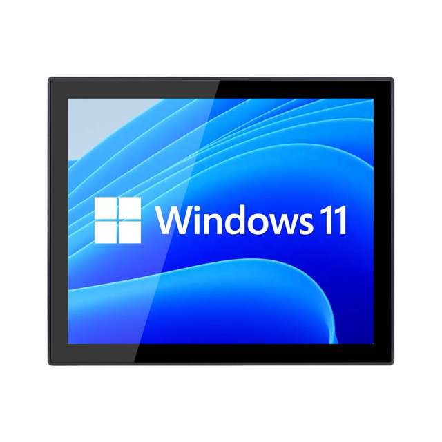 Industrial Panel PC 19 Inch with IP65 Capacitive Touchscreen Fanless Embedded Mount for Factory Automation and Machine Control