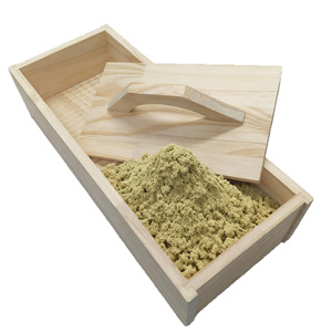 Hand Rolled Moxa Floss Making Kit Wooden Grinder Board Filter Mesh Set For Mugwort Processing - Product Image 4