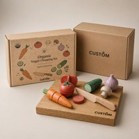 Jouet en bois personnalisé pour couper les légumes, jeu de cuisine d'imitation, jeu de découpe d'aliments, jouet éducatif Montessori pour développer les compétences de vie