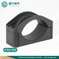 K90/150 taquet de câble unique en nylon pince de câble à un noyau attache PA66 support taquet de câble électrique