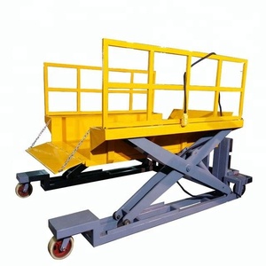 Fournisseur de lève-moto hydraulique mobile, lève-moto à ciseaux personnalisé, 3 mètres, capacité de 1,5 tonne, acier au carbone - Product Image 6
