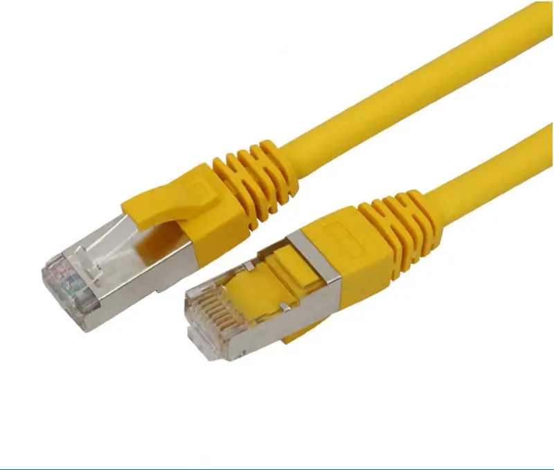 Cable lan utp ftp sftp cat6 5e blindado rj45, cable ethernet de cobre, cable de parche, fabricante Premier cat6