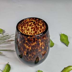 <span class=keywords><strong>Verres</strong></span> <span class=keywords><strong>à</strong></span> <span class=keywords><strong>vin</strong></span> sans pied en cristal soufflé <span class=keywords><strong>à</strong></span> la main, 16 oz, <span class=keywords><strong>colorés</strong></span> arc-en-ciel, avec confettis, pour mariage, en matériau recyclé - Product Image 3