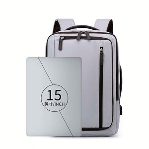 Wholesale Custom logo Expandable Business Designer <b>Mens</b> College Mochila Bagpack Waterproof Back Pack Travel Laptop <b>Bag</b> Backpack - Product Image 2