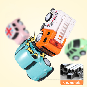 Coche de Juguete de Aleación Fundida a Presión Personalizado a Escala 1:64, Vehículo de Simulación en Miniatura con Función de Retroceso para Promoción, <span class=keywords><strong>Modelo</strong></span> de Colección al por Mayor - Product Image 2