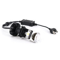 Phare LED H4 Mini de haute qualité avec lentille de projecteur et puces G-XP 30W 6000LM Faisceau haut et bas parfait pour phare LED de voiture 12V 24V