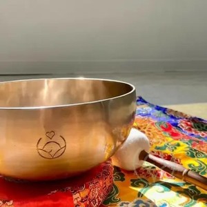 ชามร้องเพลงหิมาลัยทำมือ ชามสวดมนต์พุทธ ชามสำหรับทำสมาธิเพื่อการผ่อนคลายและมีสติ - Product Image 5