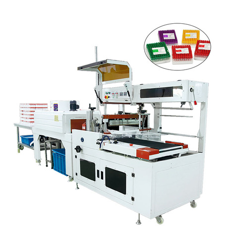 Medical Plastic Packaging Machine 21.3m/min Vacuum Blood Collection Tube Shrink Wrapping Machine