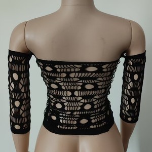 WN015 <span class=keywords><strong>Lingerie</strong></span> Intime Sexy Faite à la Main pour Femme, Style Européen et Américain, Broderie Creuse, en Nylon et Spandex - Product Image 2