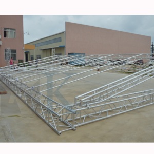 Estructura de techo para conciertos de instalación rápida, resistente, de aluminio, con sistema de espiga para iluminación. - Product Image 1