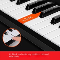 Orgue électrique multifonction à 61 touches, clavier de piano jouet, instrument de musique, jouets de piano pour enfants avec microphone