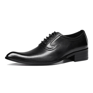 Chaussures montantes décontractées et habillées en cuir véritable faites à la main, imperméables et respirantes, de haute qualité et tendance - Product Image 5