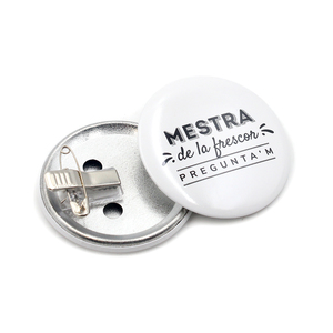 58Mm Vòng Nút Tinplate Huy Hiệu Với Clip 25Mm 32Mm 38Mm 44Mm 56Mm 58Mm Nút Pin Tùy Chỉnh Clip Nút Huy Hiệu - Product Image 5