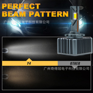 Qidewin D1S <b>LED</b> Headlights 70W 30000Lm Dual Copper <b>Tube</b> Direct Insertion Car Lighting - Product Image 3