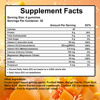 Complément alimentaire VitaHall Protein Gummies OEM Private Label Vegan Whey Protein Clear Whey Protein Gummies