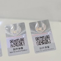 Étiquettes d'hologramme de motif inviolable personnalisé Anti-contrefaçon authentique autocollants d'hologramme de sceau de sécurité d'impression de vide sécurisé