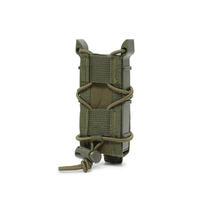 Pochette tactique Molle de haute qualité pour un seul chargeur, camouflage, personnalisable, petite pochette tactique Molle