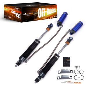 Amortisseurs avant réglables tout-terrain <span class=keywords><strong>MaXpeedingrods</strong></span> série X3 de 0 à 2 pouces pour Ram 2500 2014-2025 <span class=keywords><strong>3500</strong></span> 4WD - Product Image 3