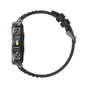 AK87 Outdoor Smart Watch 1.7" HD Screen 100+ Sports Modes BT Call Fitness Tracker IP68 Waterproof with <b>LED</b> <b>Flashlight</b> - Product Image 5